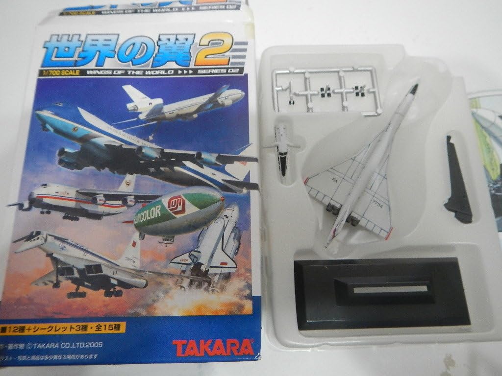 Amazon.co.jp: 世界の翼Ⅱ Tu-144 NASA研究機 1/700 : ホビー